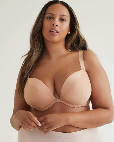 Underwire Padded Plunge Bra - Curvy Kate