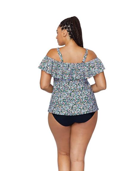 Tortuga Tankini Swim Top - Raisins Curve