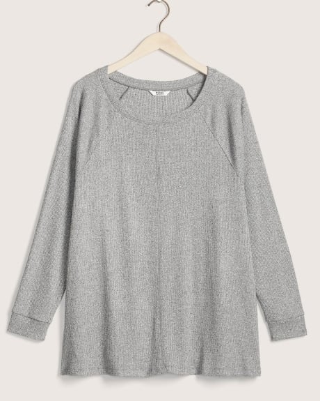 Long Sleeve Rib Knit Top - In Every Story