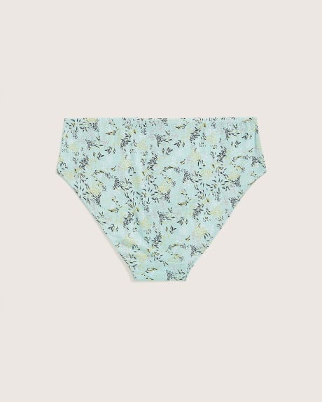 Culotte échancrée en coton imprimé - tiVOGLIO