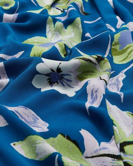 Robe longue cintrée et évasée sans manches - Addition Elle
