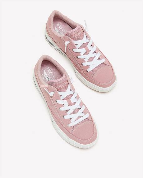 Wide Width, Arch-Fit Canvas Slip-On Sneaker - Skechers