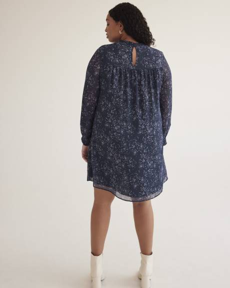 Lightweight A-Line Smocked Dress