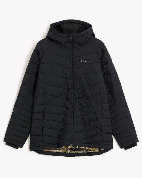 Manteau noir à capuche Joy Peak - Columbia