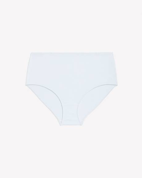 Basic High-Cut Cotton Solid Brief - ti Voglio