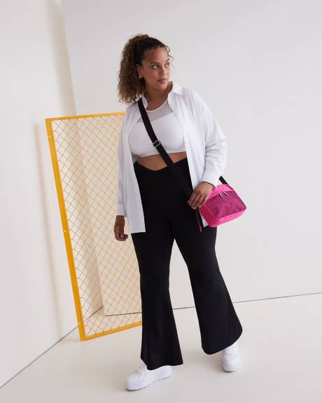 Crossbody Handbag with Mesh Pocket - Active Zone