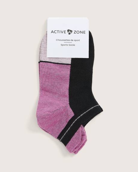 Chaussettes courtes de sport en maille - Active Zone