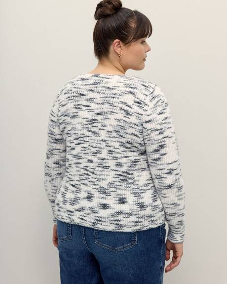 Relaxed V-Neck Sweater - Addition Elle