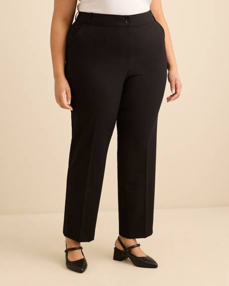 Curvy Straight-Leg Savvy Pant