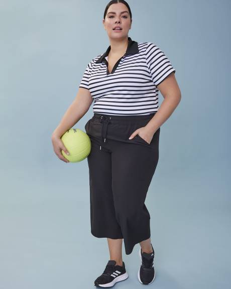 Pantalon court extensible, tissu responsable - Active Zone