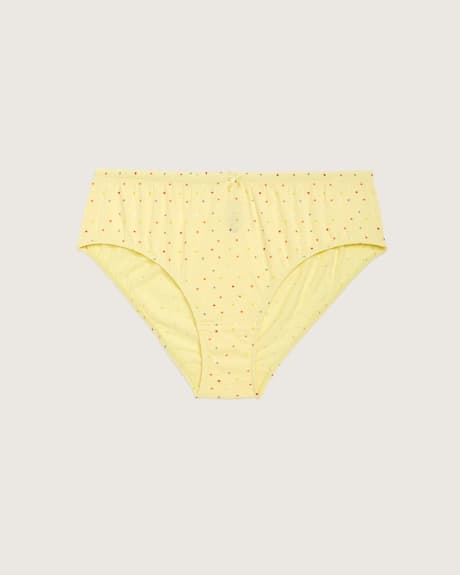 Cotton Jersey Hipster, Mini Sun Print - ti VOGLIO