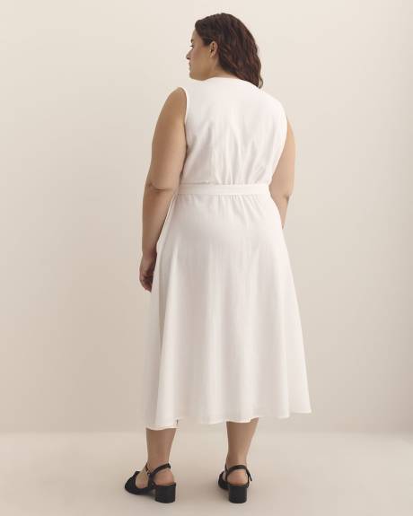 Robe boutonnée à volants - Addition Elle