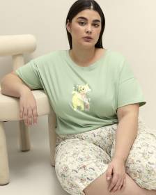 T-shirt de pyjama de Winnie l'Ourson à manches courtes - ti Voglio