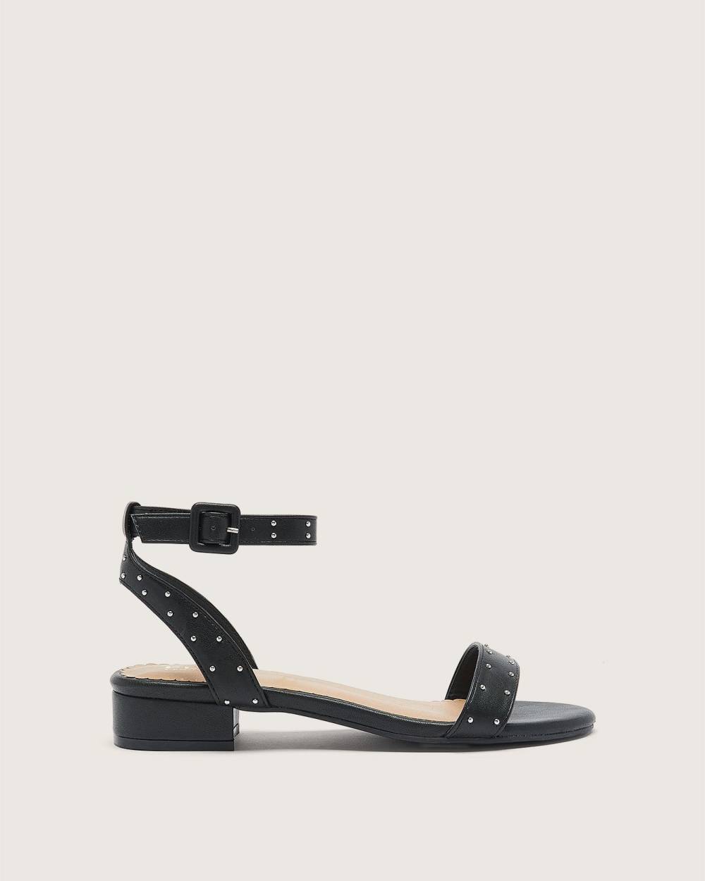 Extra Wide Width, Ankle Strap Studded Sandal