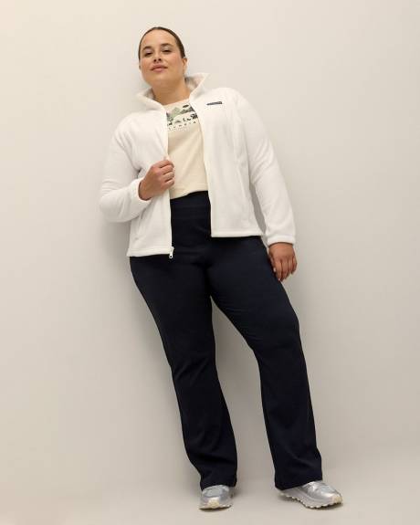 White Fleece Full-Zip Jacket - Columbia