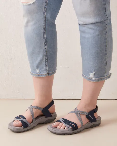 Wide-Fit Strappy Slingback Sandal - Skechers