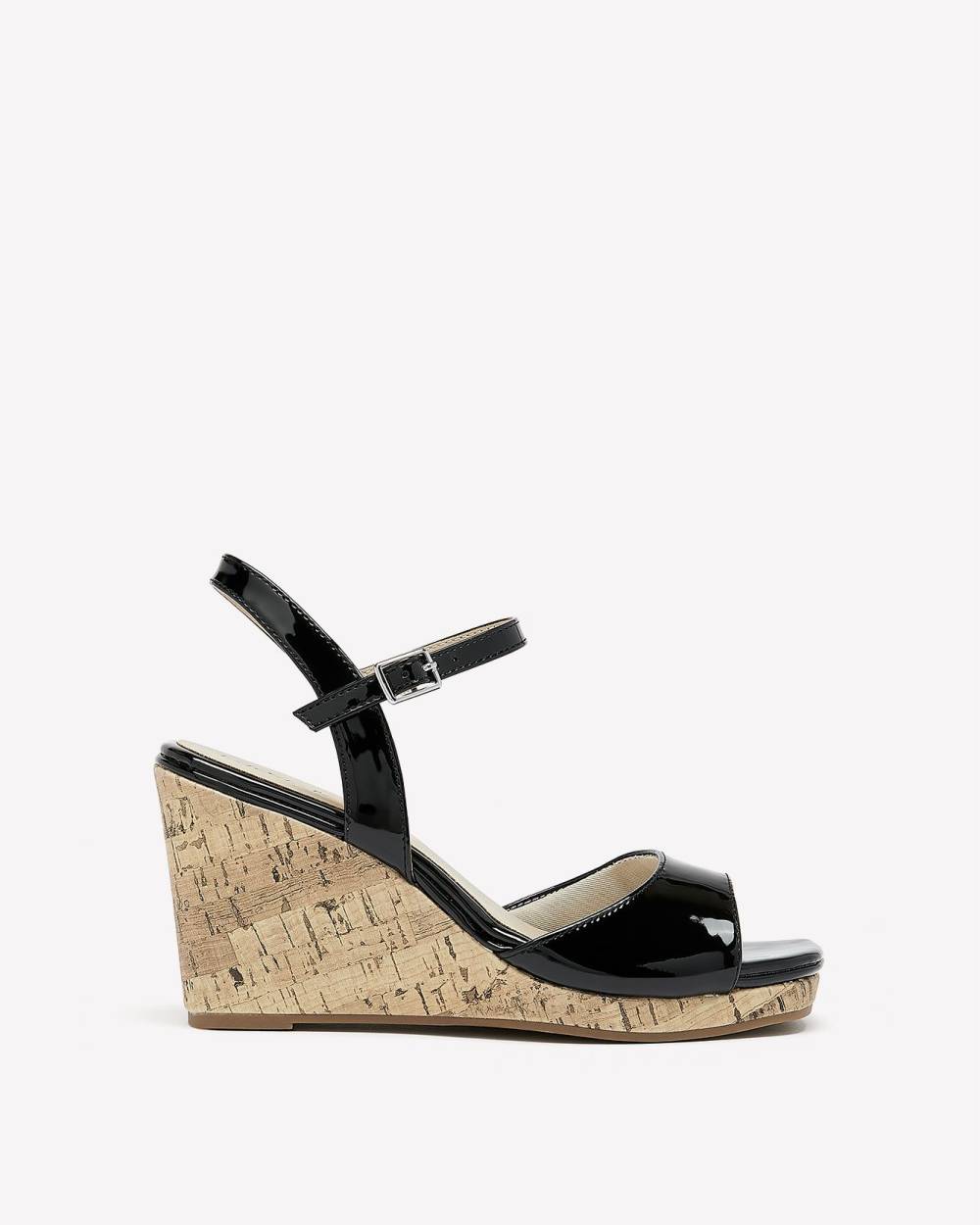 Wide Width, Island Time Cork Wedge Sandal - Lifestride