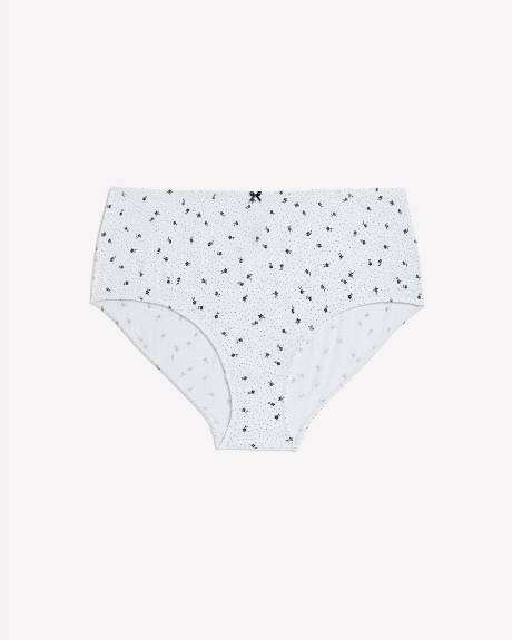 Culotte classique en coton fleuri à pois - ti Voglio