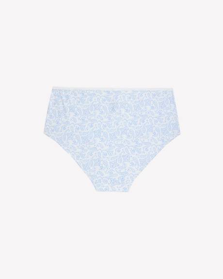 Culotte classique en coton &agrave; imprim&eacute; paisley - ti Voglio