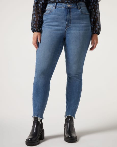 Responsible, Medium Wash Ripped Skinny Jeans - Addition Elle