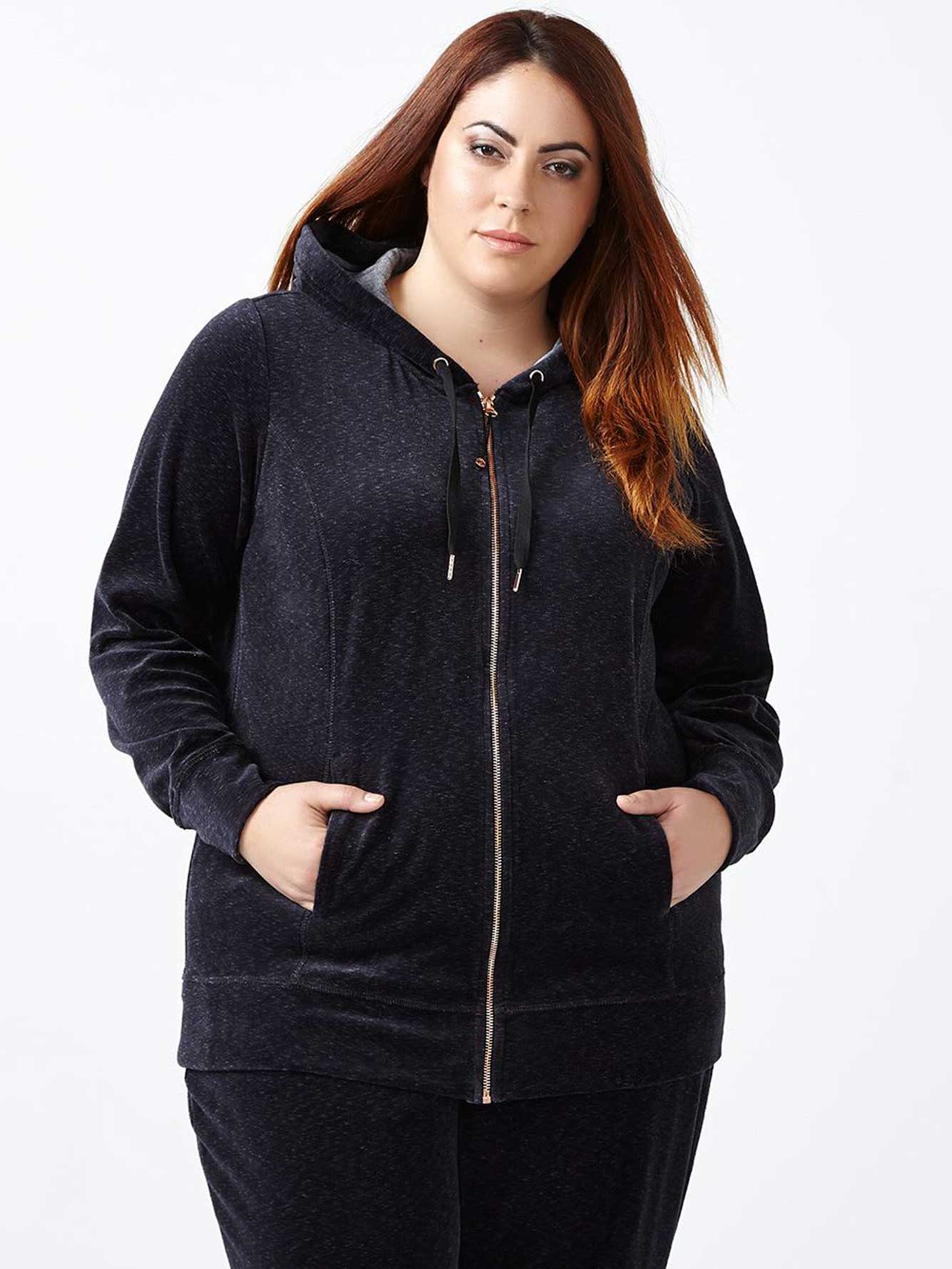 plus size velour sweatsuits