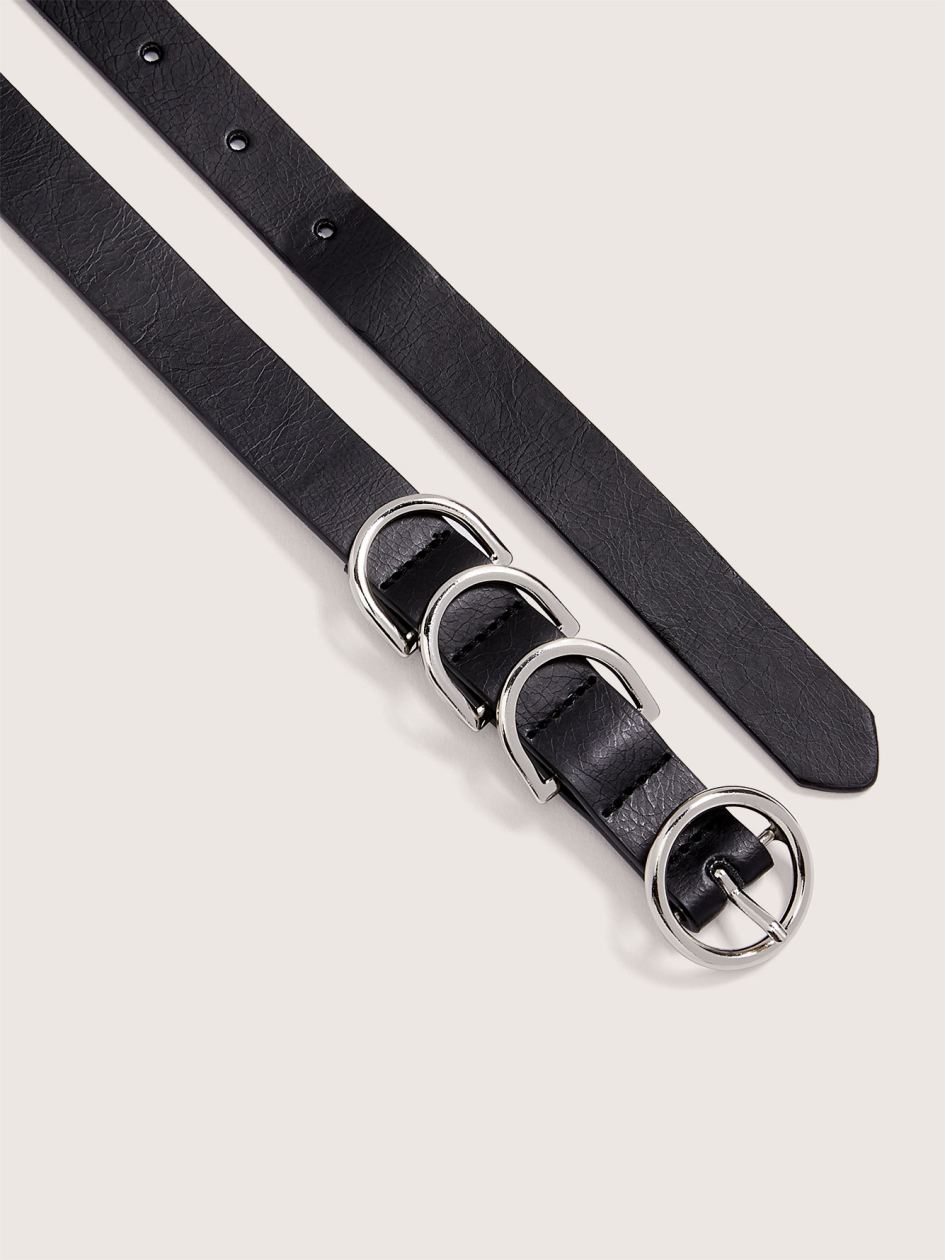 Skinny Belt with Round Buckle - Addition Elle