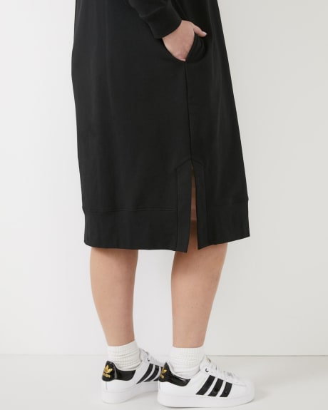 French Terry Hooded Dress - Active Zone