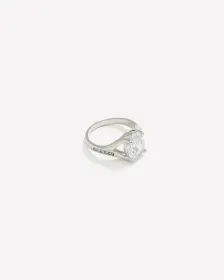 Cocktail Ring with Cubic Zircon