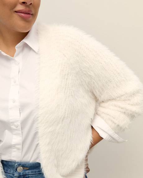 Hairy Open Cardigan