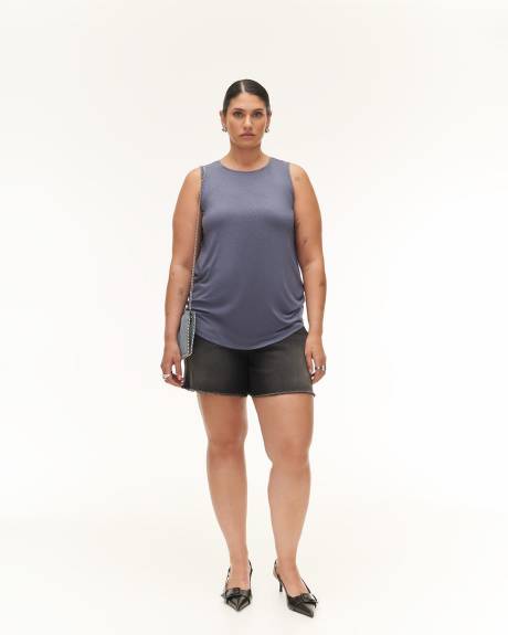 Responsible, Floral-Print Tank Top, Modern-Fit - Addition Elle