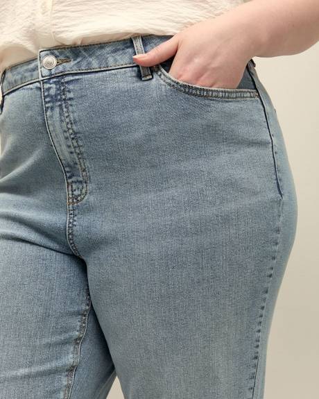 Responsible, Light High-Rise Cropped Straight-Leg Jean - d/C JEANS