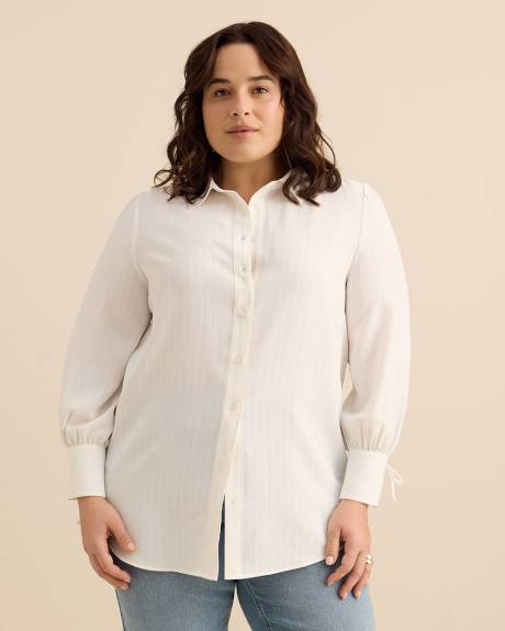 Blouse boutonn&eacute;e l&eacute;g&egrave;re - Addition Elle