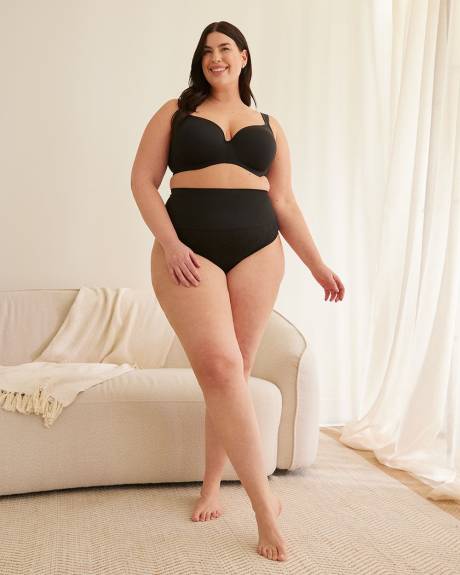 Culotte tanga à taille haute avec dentelle crochetée - ti Voglio