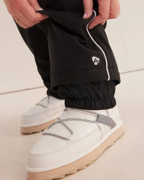Responsible, Black Snow Pants with Suspenders - Active Zone