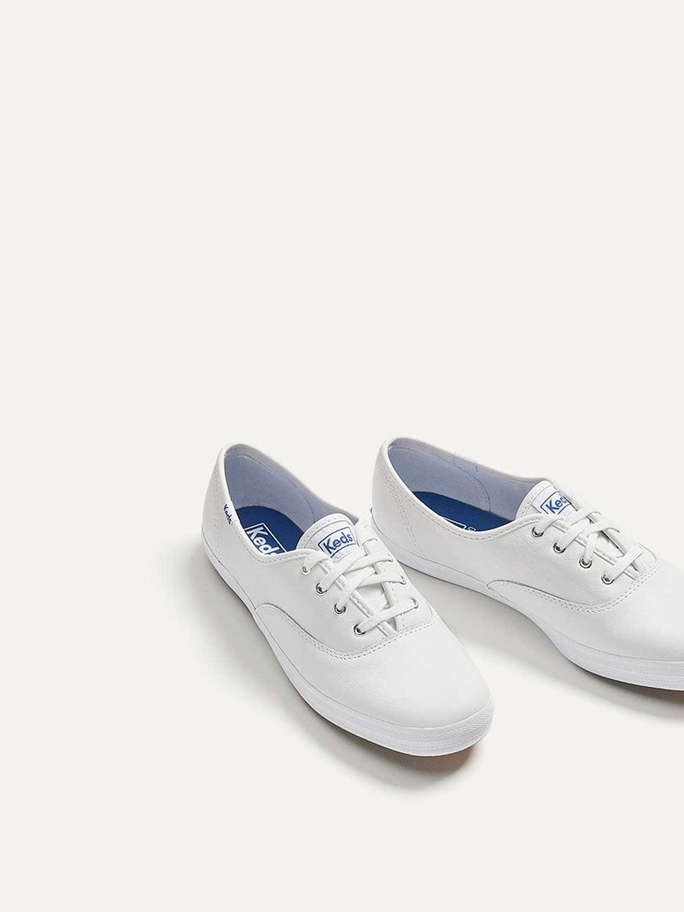 Wide Champion Oxford Leather Shoes Keds Penningtons
