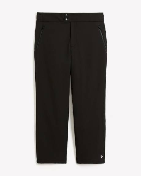 Black Snow Pants with Suspenders - Active Zone