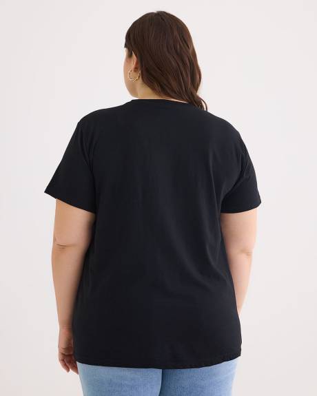 License T-Shirt with Barbie Print - PENN. Essentials