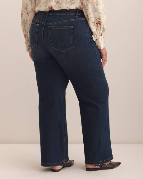 Ultra-Wide-Leg Denim Pant - Addition Elle