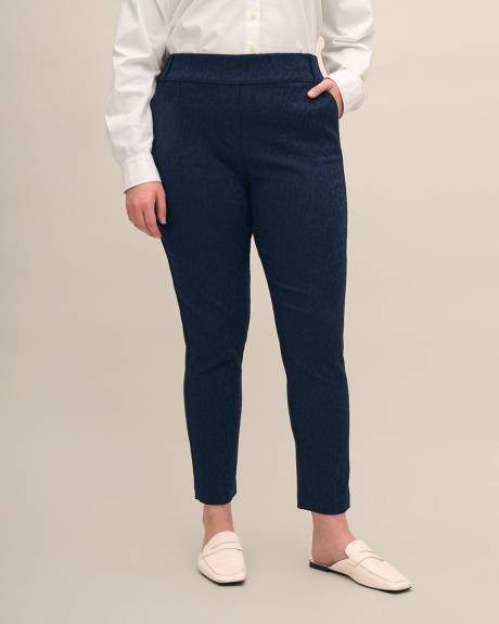 Jacquard Savvy Skinny-Leg Pants - PENN. Essentials