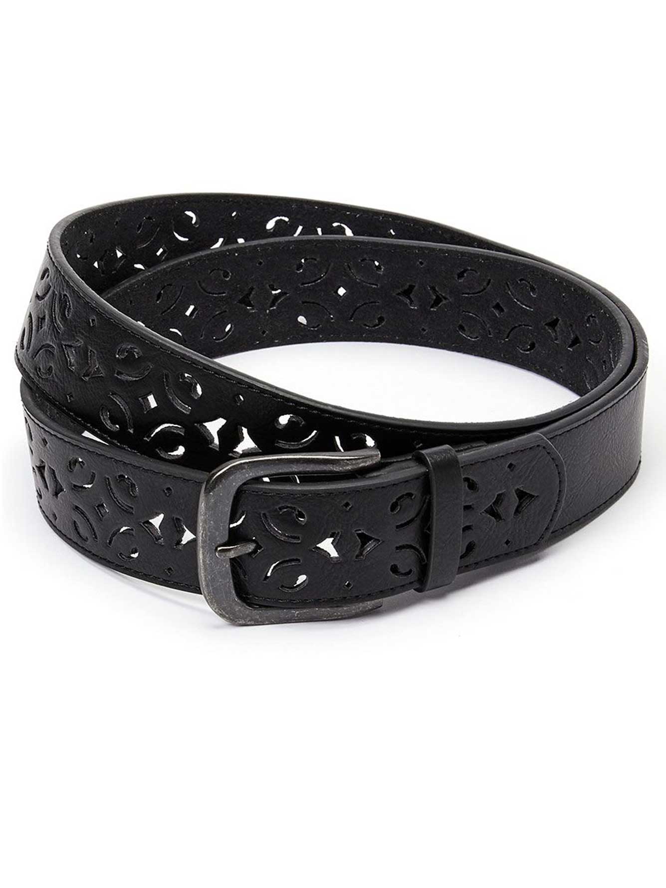 Perforated FauxLeather Belt Penningtons