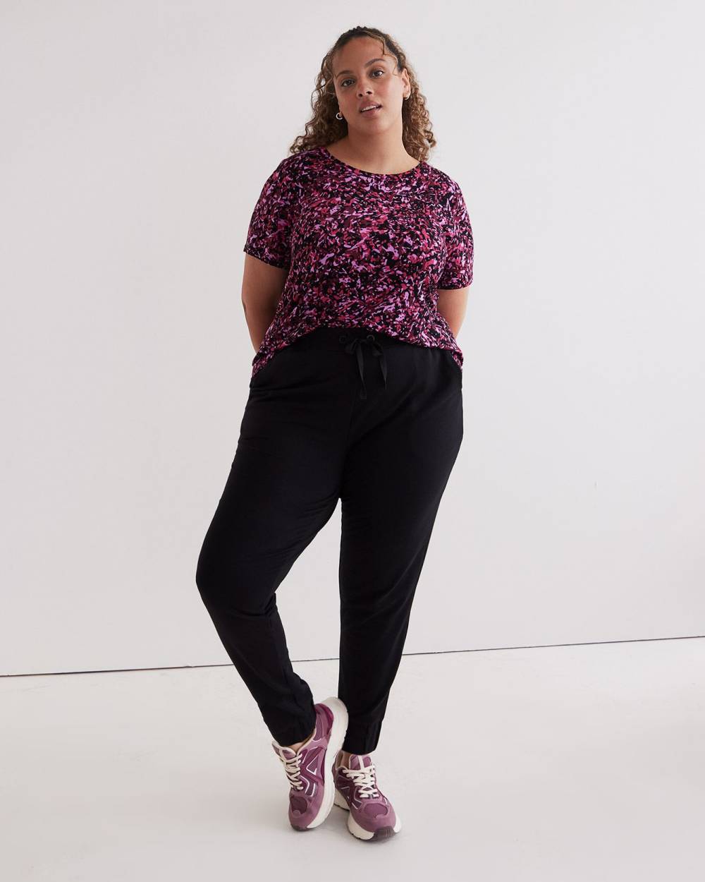 French Terry Jogger Pants with Pockets Active Zone Penningtons