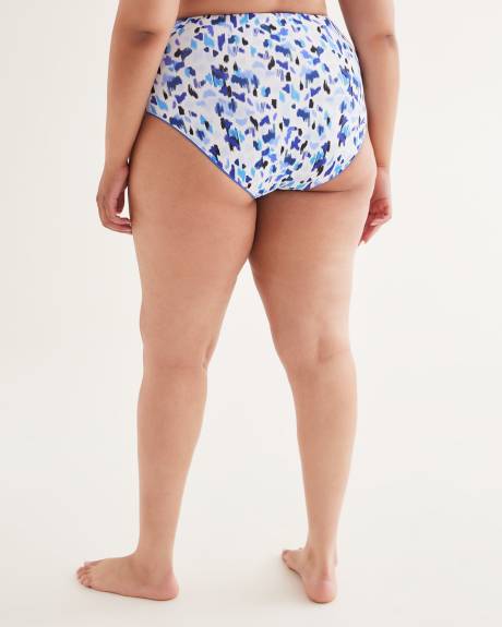 Reversible High-Waisted Swim Brief