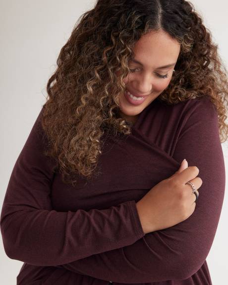Heather Knit Cardigan with Pockets - PENN. Essentials