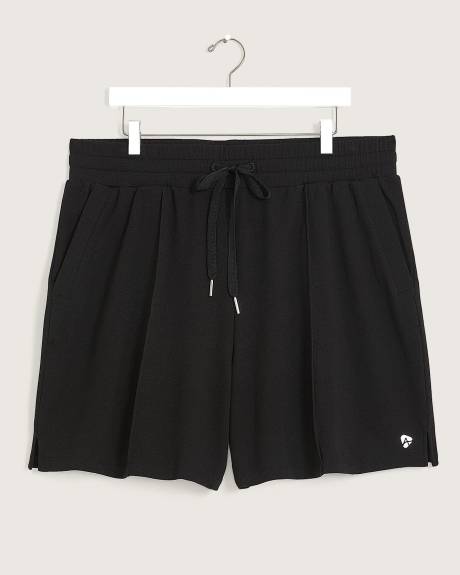 Elastic-Waist French Terry Short - Active Zone
