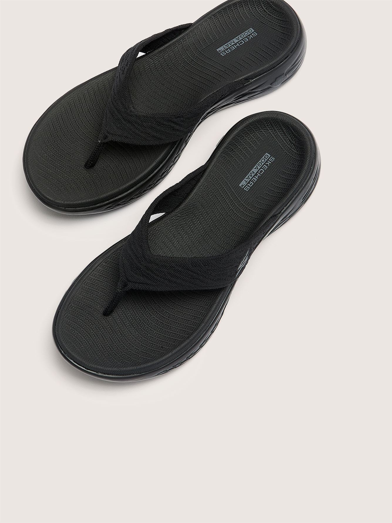Wide Width, On-The-Go Sunny Thong Sandal - Skechers