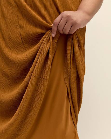 Maxi Dress with Shoulder Ties