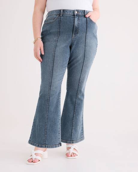 Responsible, Curvy-Fit Flare-Leg Jeans, Medium Wash - d/C JEANS