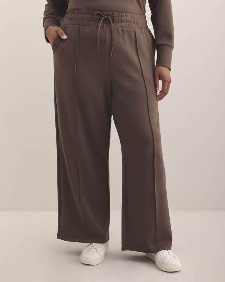 Pantalon en tricot léger à jambe large - Active Zone