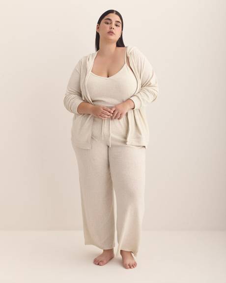 Camisole en pointelle côtelée avec soutien-gorge intégré - ti Voglio