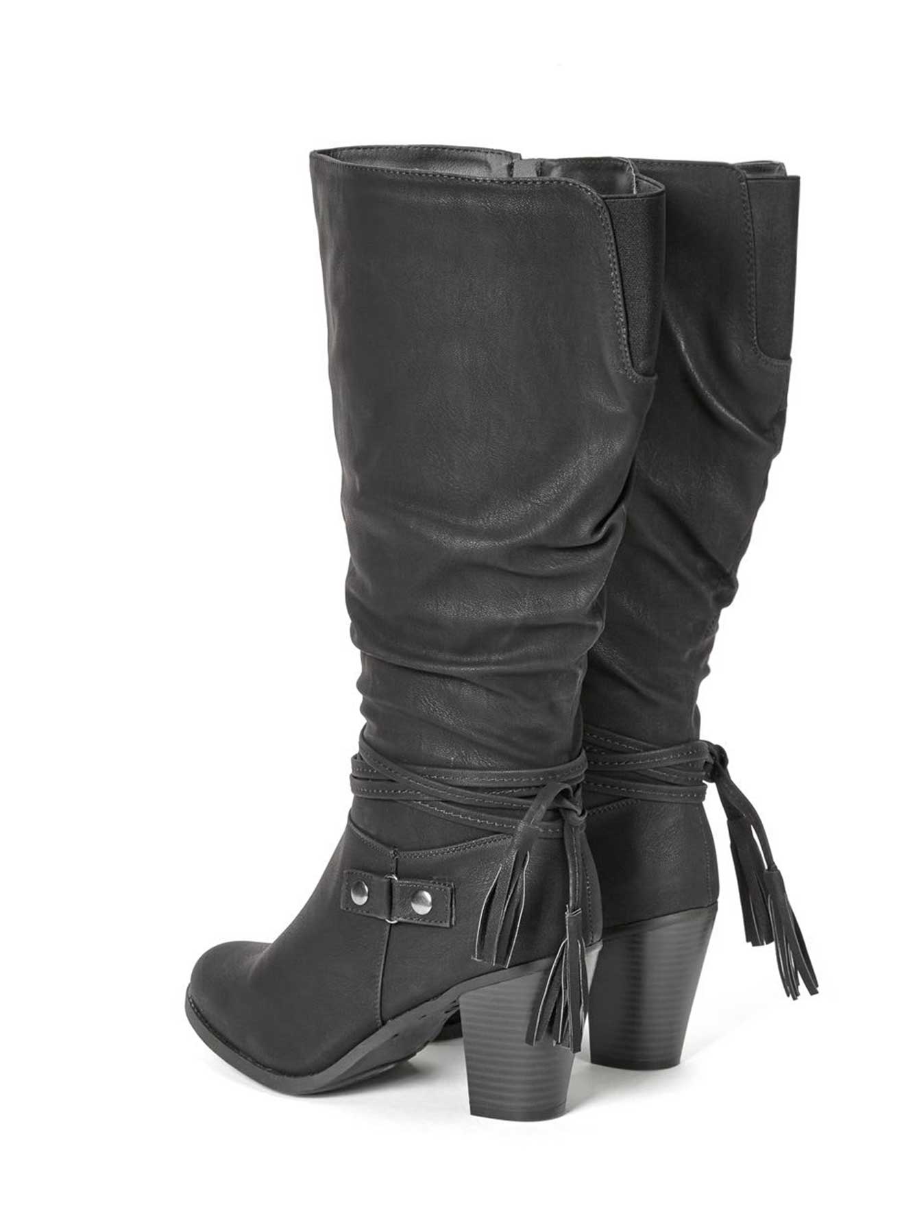 wide width high boots